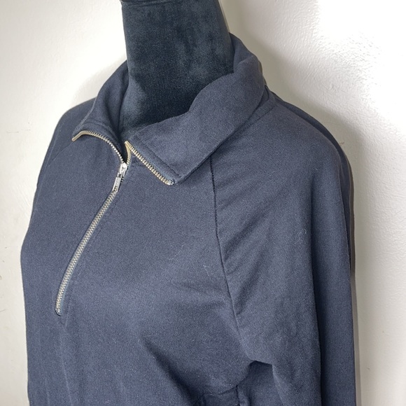 J Crew Half Zip Sport Stripe Jacket size Small - Picture 7 of 13